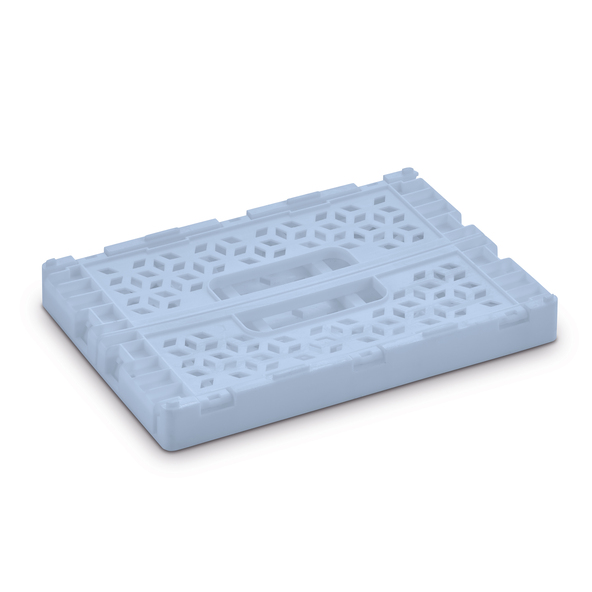 Mini-Klappbox klein, blau, 4er Set