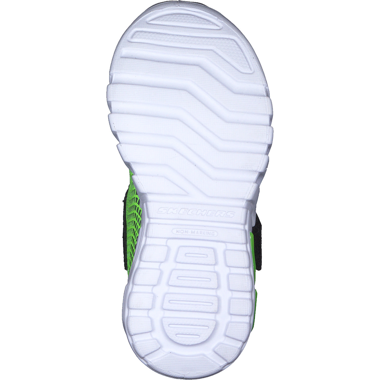 Skechers 400137L, Sneakers Low, Kinder, Lime / Schwarz