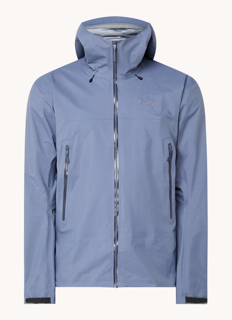 Arc'teryx Beta vējjaka ar izšuvumu no logotipa un rāvējslēdzēja kabatām