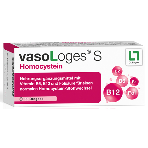 VASOLOGES S Homocystein Dragees  90 St  Dragees