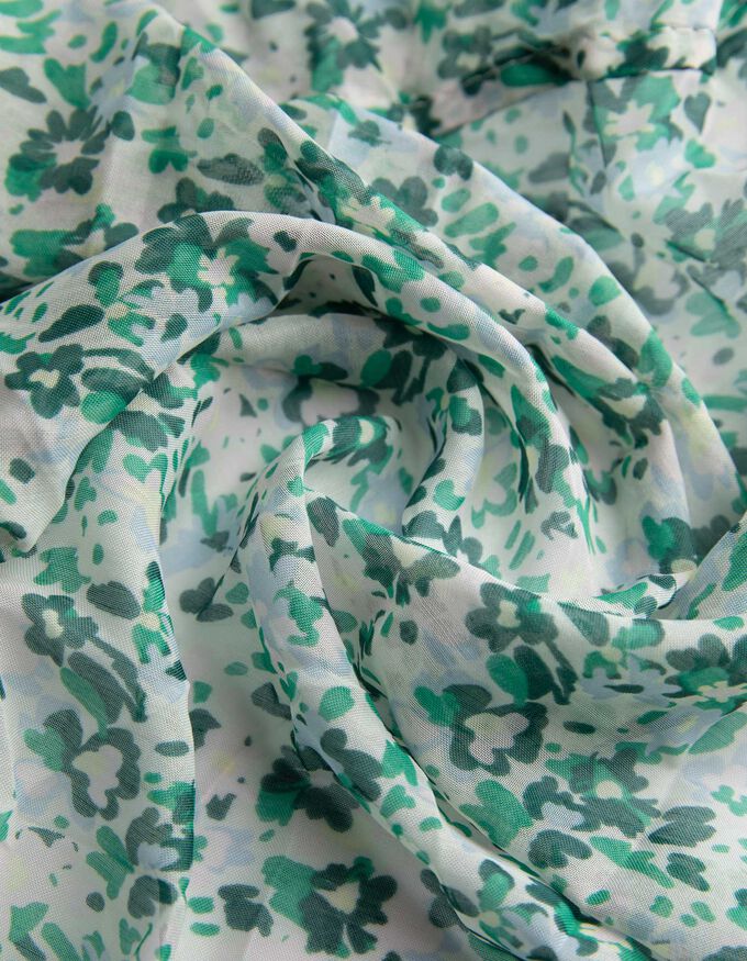 Loop-Schal - Florales Muster