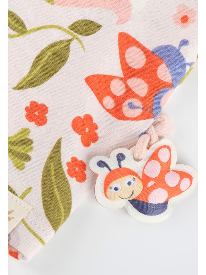 Sigikid T-Shirt happy ladybug in Weiß/Rosa/Grün günstig kaufen