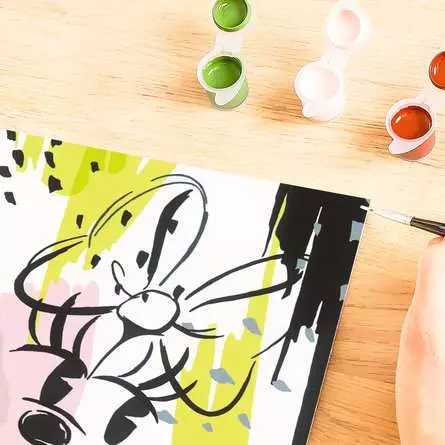 CreArt Moderne Minnie - Malen nach Zahlen für Erwachsene