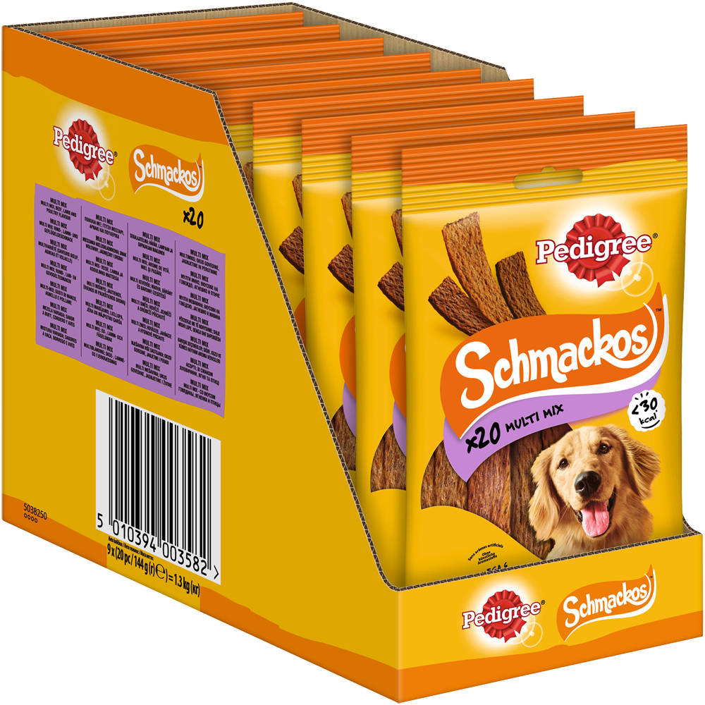 Pedigree Snacks Pedigree Mixbox Schmackos 9x144 g