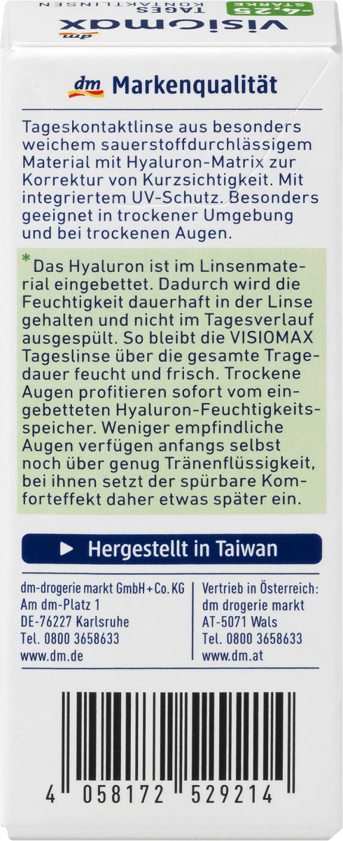 Tageslinse -4,25, 8 St