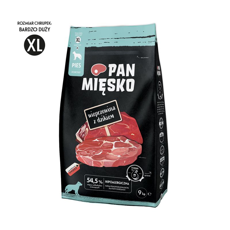 Pan Mięsko XL Schwein mit Wildschwein