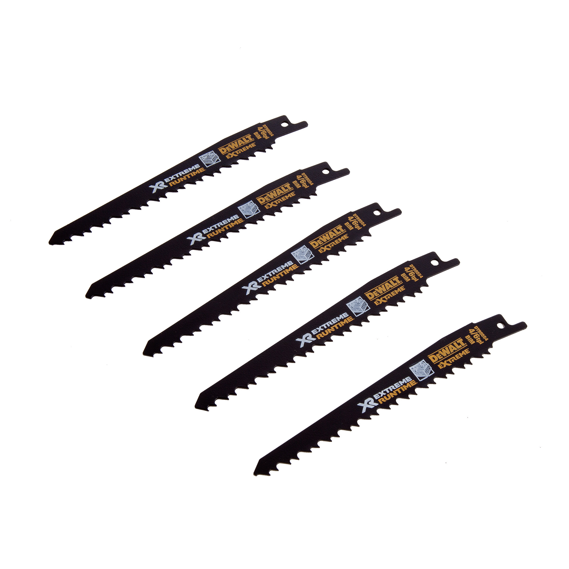 DeWalt pribor DT99554-QZ XR 152 mm 6TPI listovi za recipročnu pilu (5 komada)