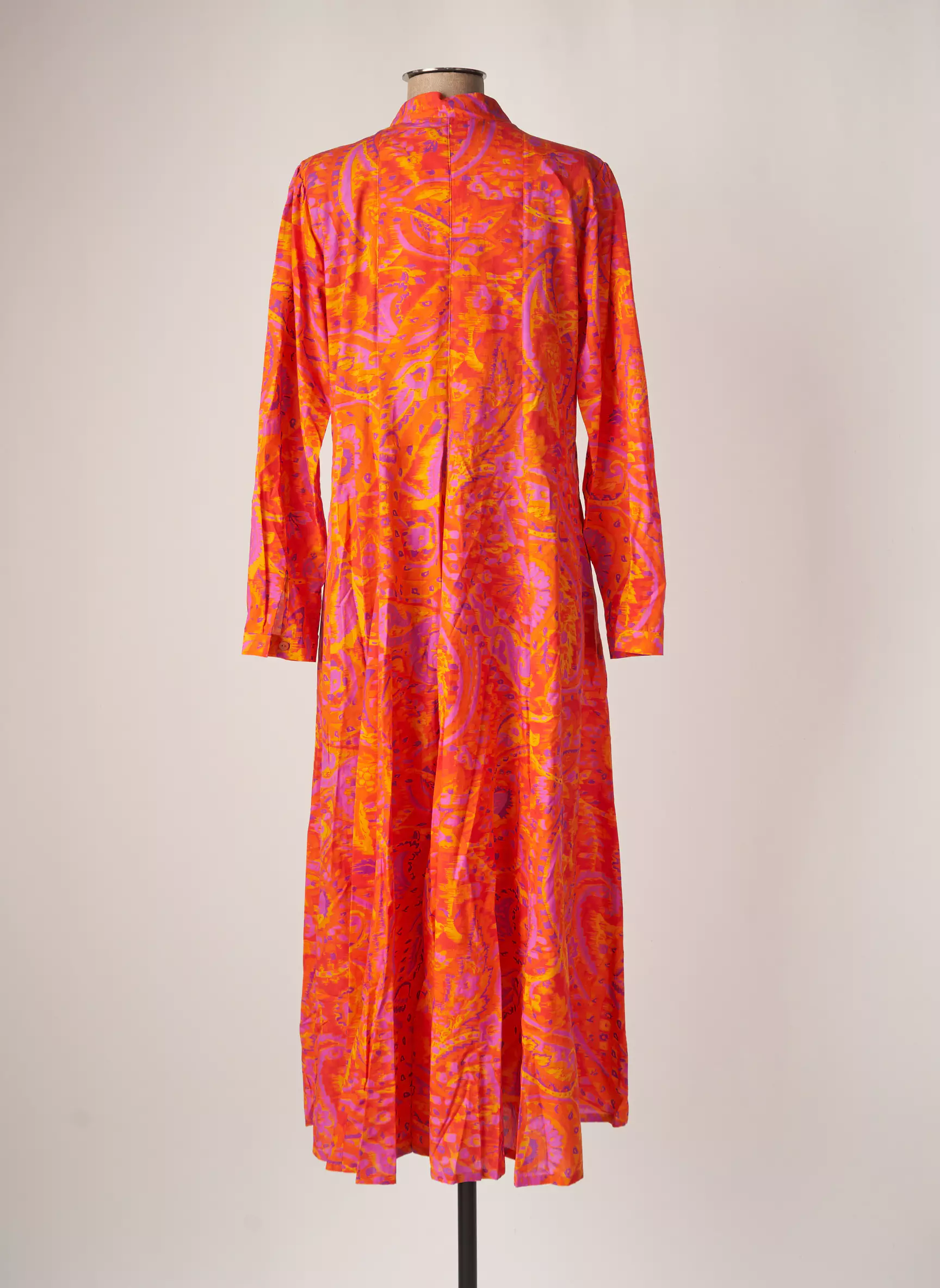 Max Volmary Robes Longues Femme couleur orange
