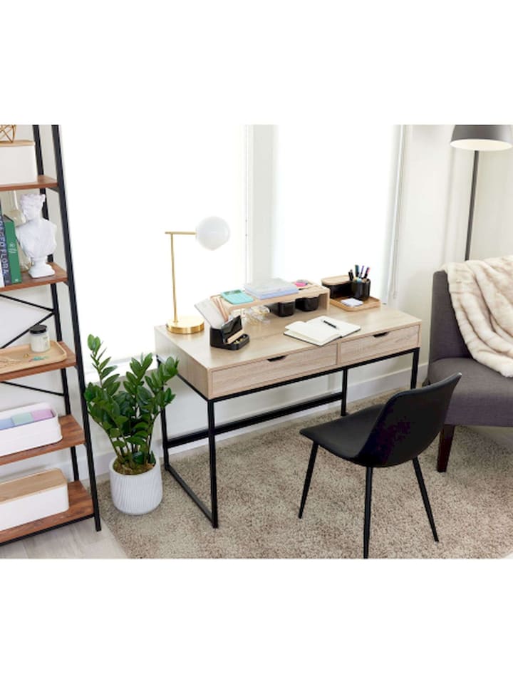 Idesign Schreibtisch-Organizer ''EcoOffice'' in Hellbraun - (B)54,6 x (H)10,8 x (T)19 cm günstig kaufen onesize