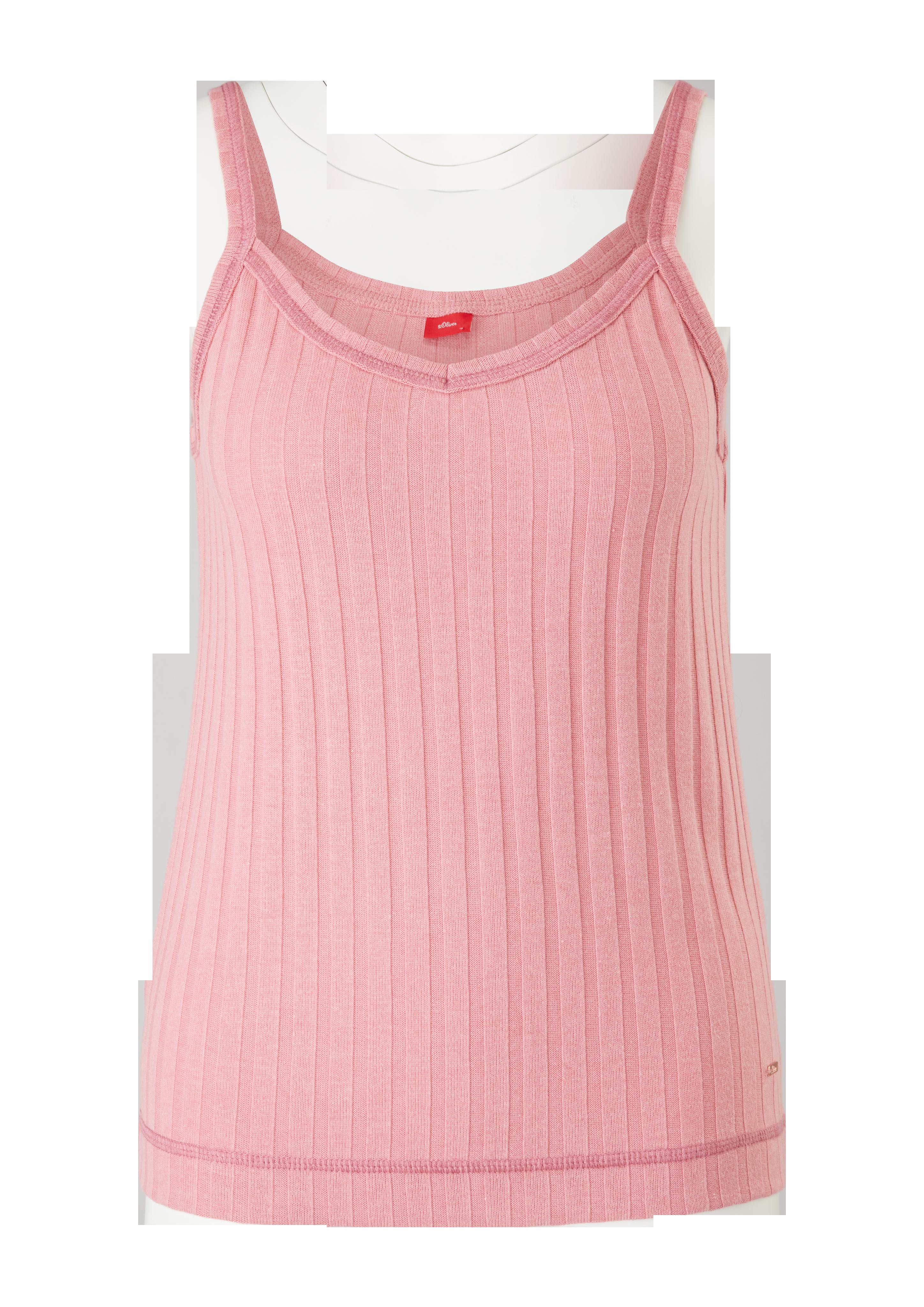 Pyjamatop aus Rippware  6007050-4500