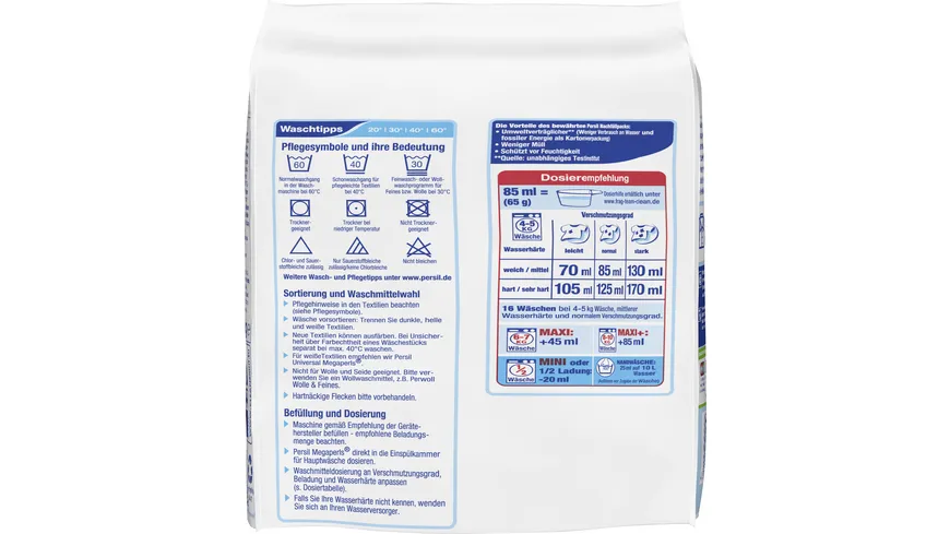 Persil Color Megaperls 16WL Colorwaschmittel 1.04 kg