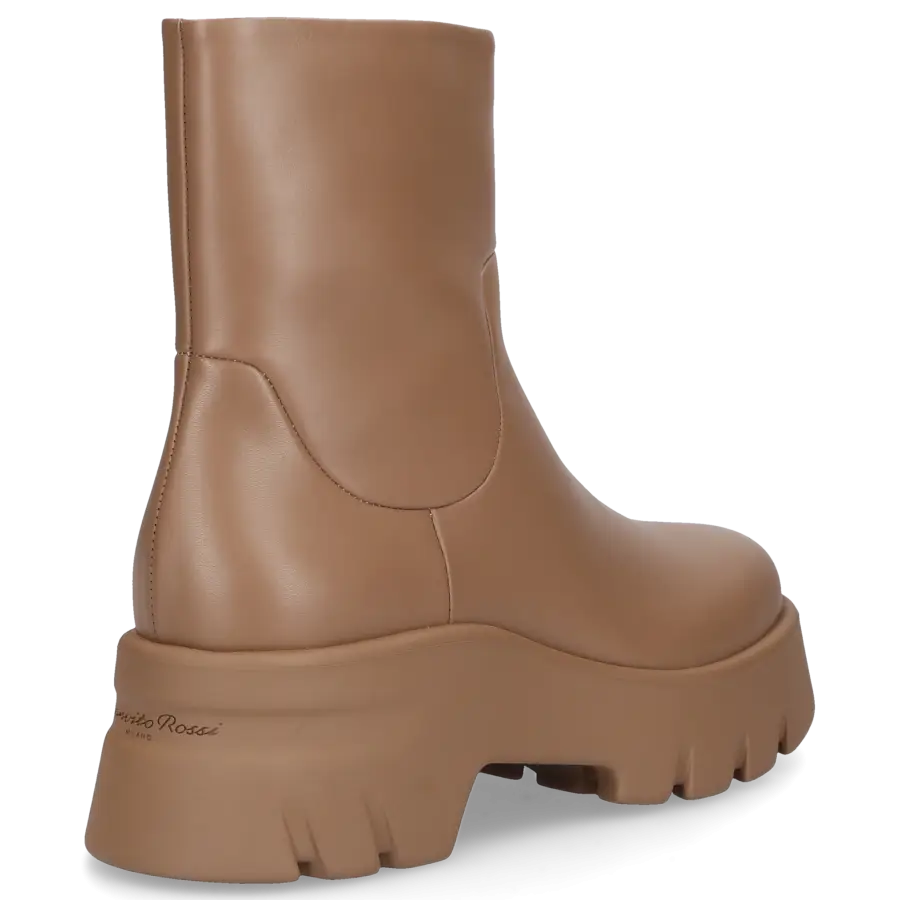 Gianvito Rossi - Klassische Stiefeletten MONTEY Nappaleder - beige