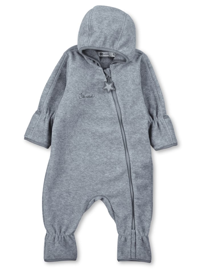 Sterntaler Overall Fleece in silber mel. günstig kaufen