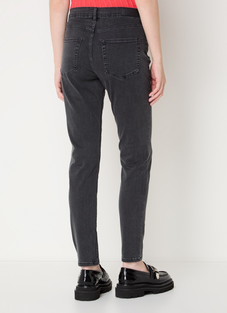 Blugi French Connection cu talie înaltă și croială elastică și skinny pe picioare