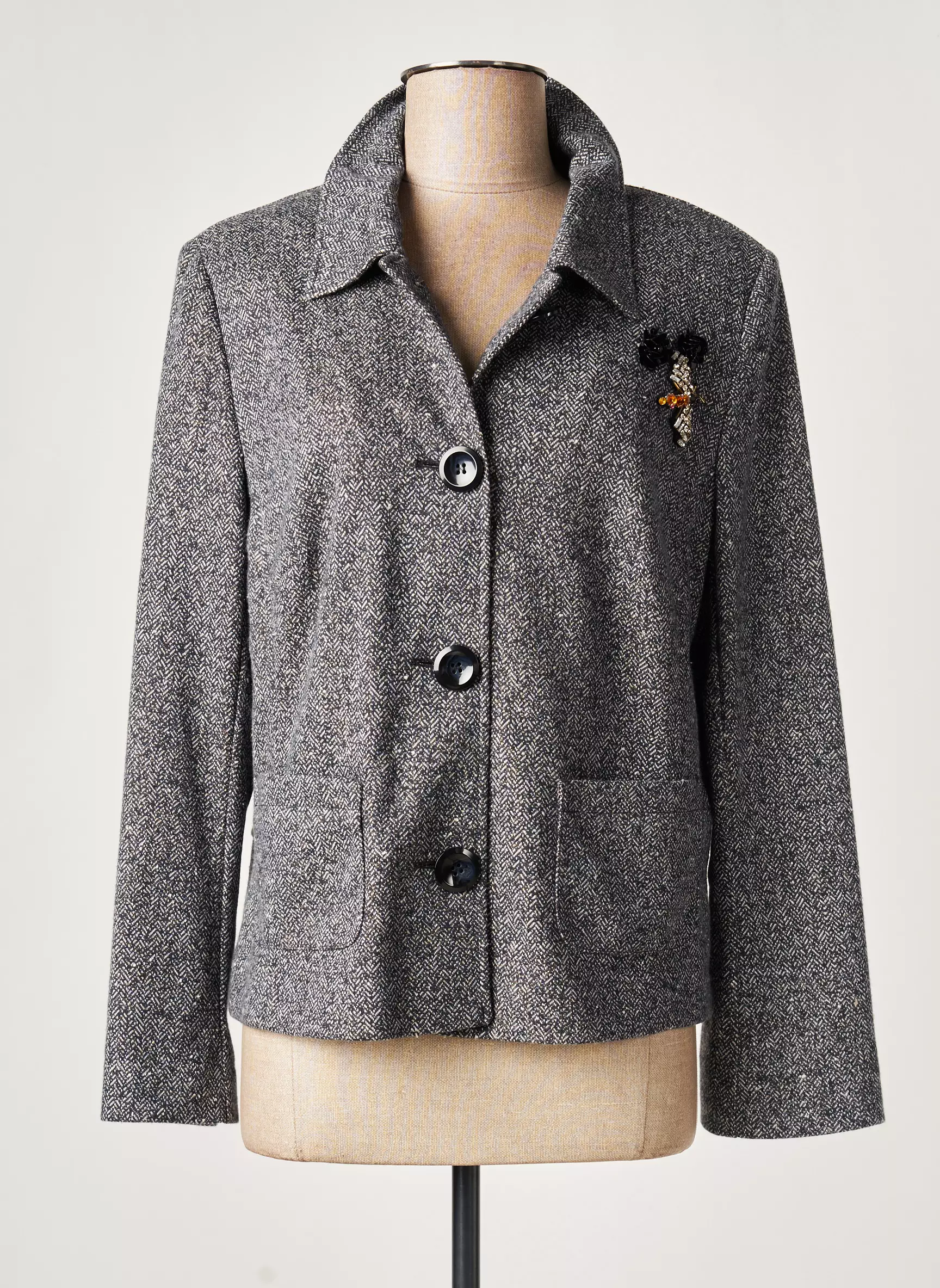 Betty Barclay Vestecasual Femme couleur gris