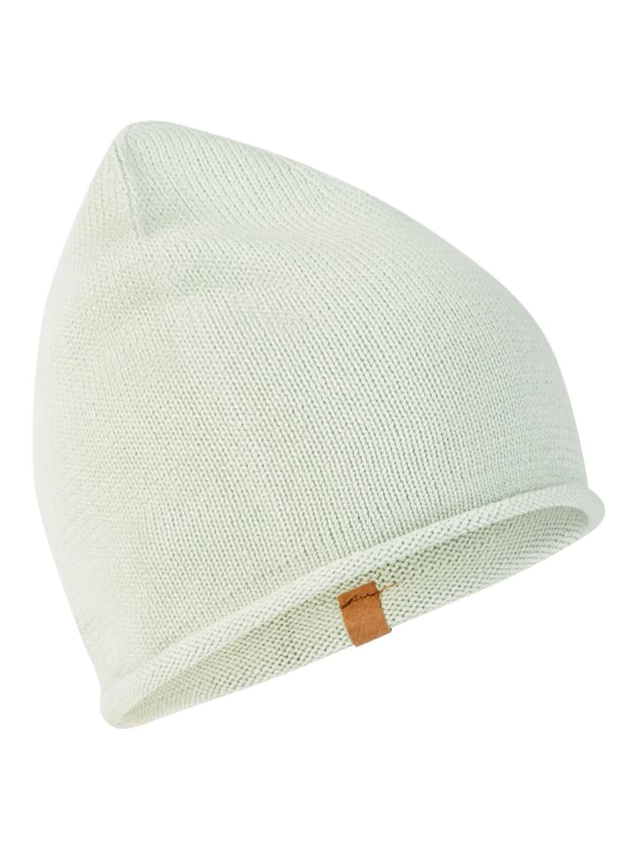 Camel Active Leichter Strickbeanie aus Baumwolle in Eukalyptus günstig kaufen onesize