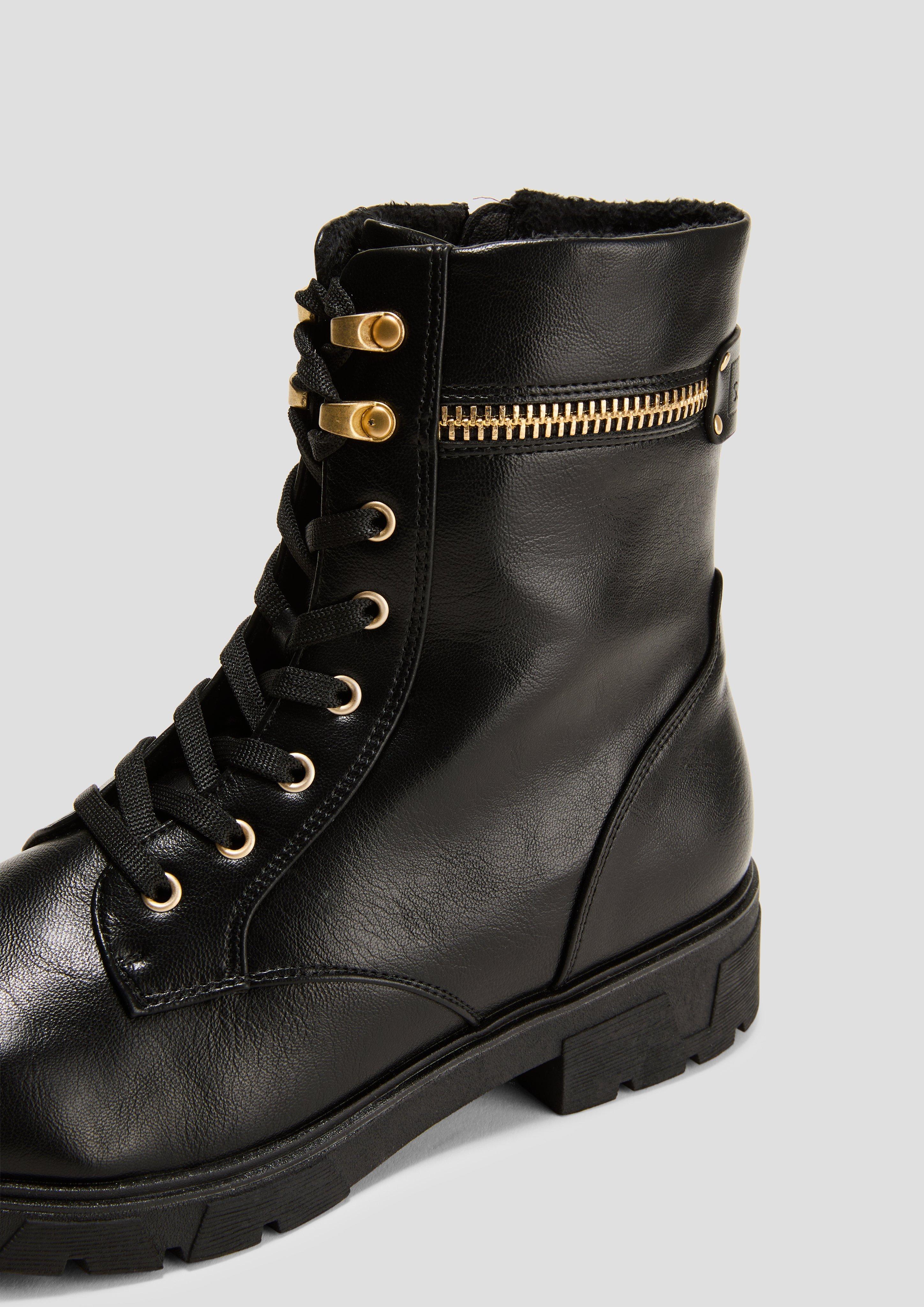 Stiefel mit Reißverschluss-Detail  6008267-001