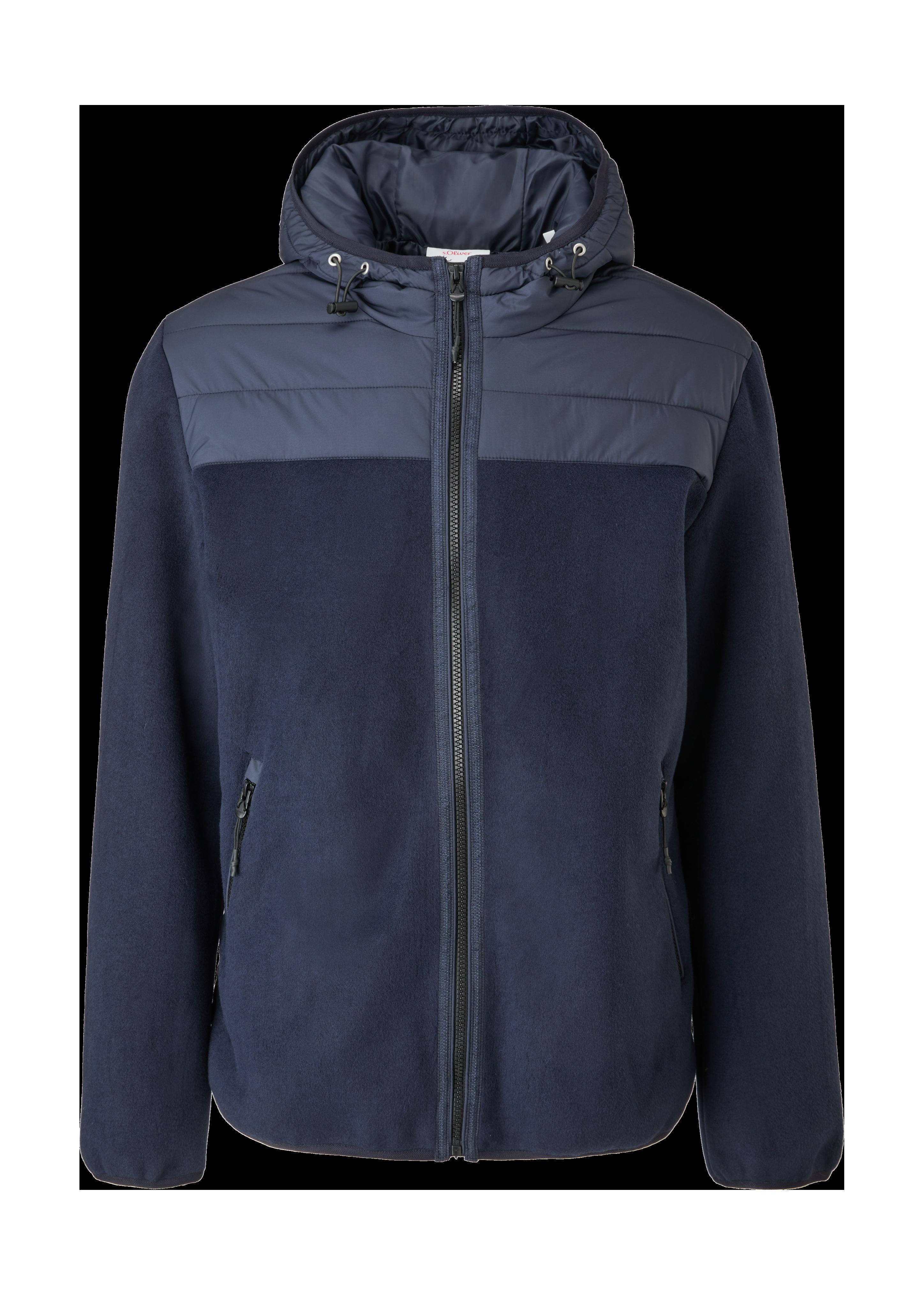 Jacke im Materialmix  2120560-5959
