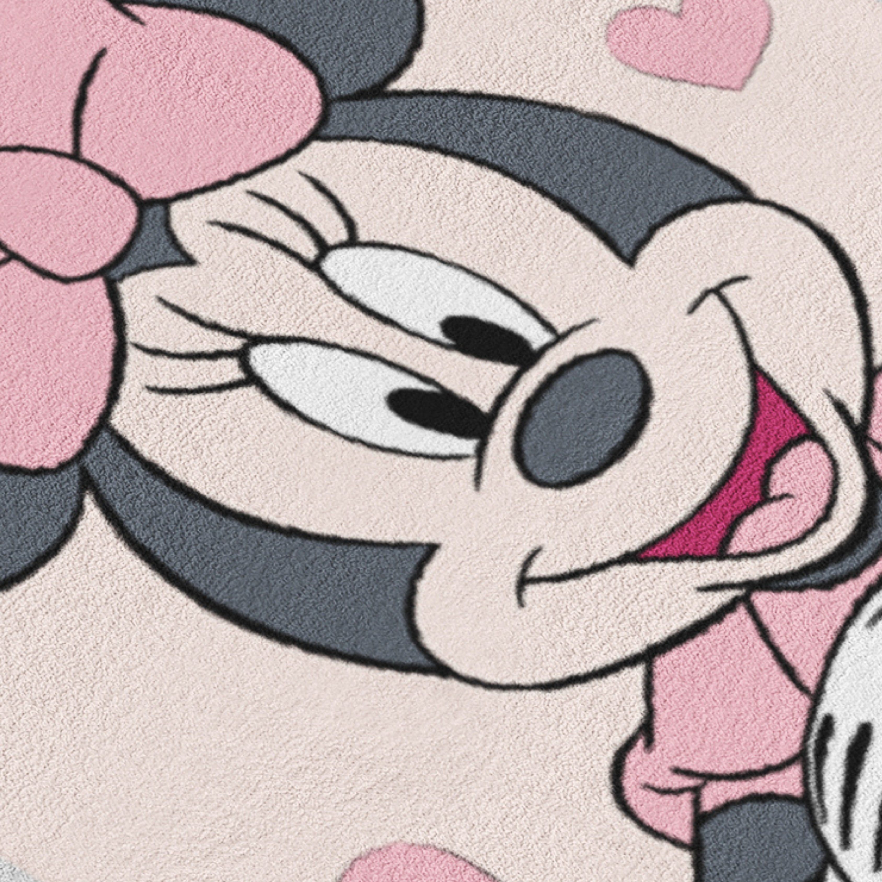 MTOnlinehandel Badetuch Minnie Mouse 70x140 cm, 100 %, Baumwolle (1-St), Strandtuch 's Minnie Maus