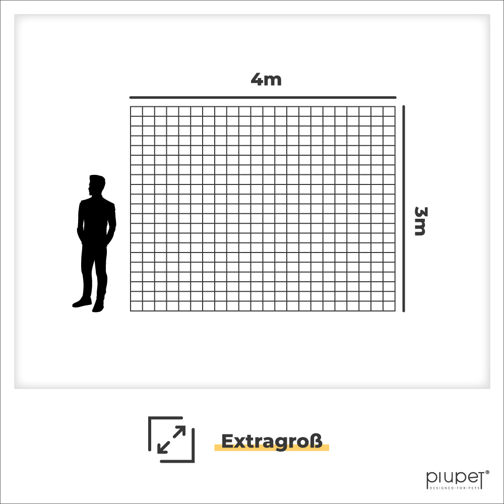 PIUPET Schutznetze PIUPET Katzennetz transparent