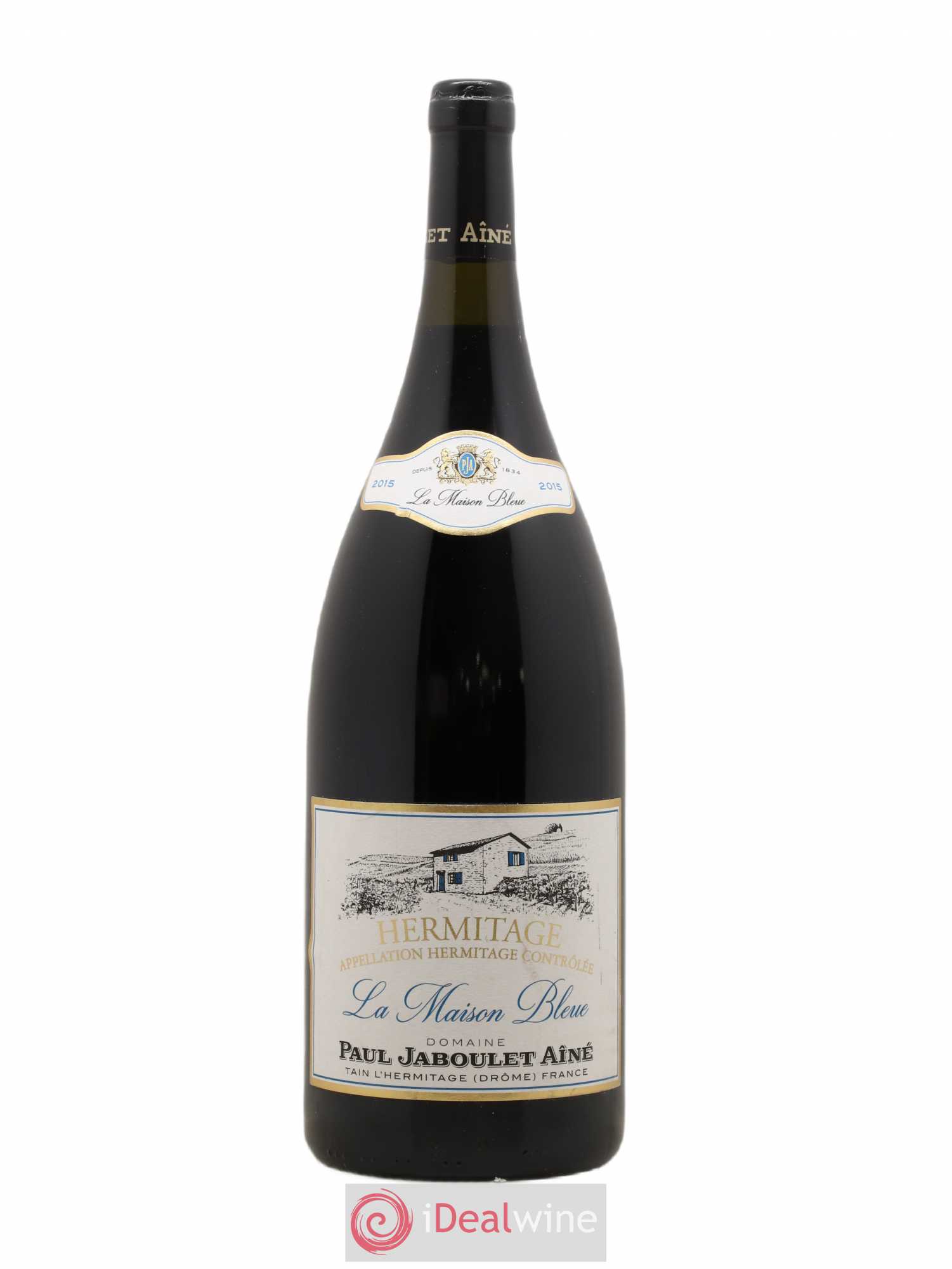 Hermitage La Maison Bleue Paul Jaboulet Ainé  2015 - Lot de 1 Magnum