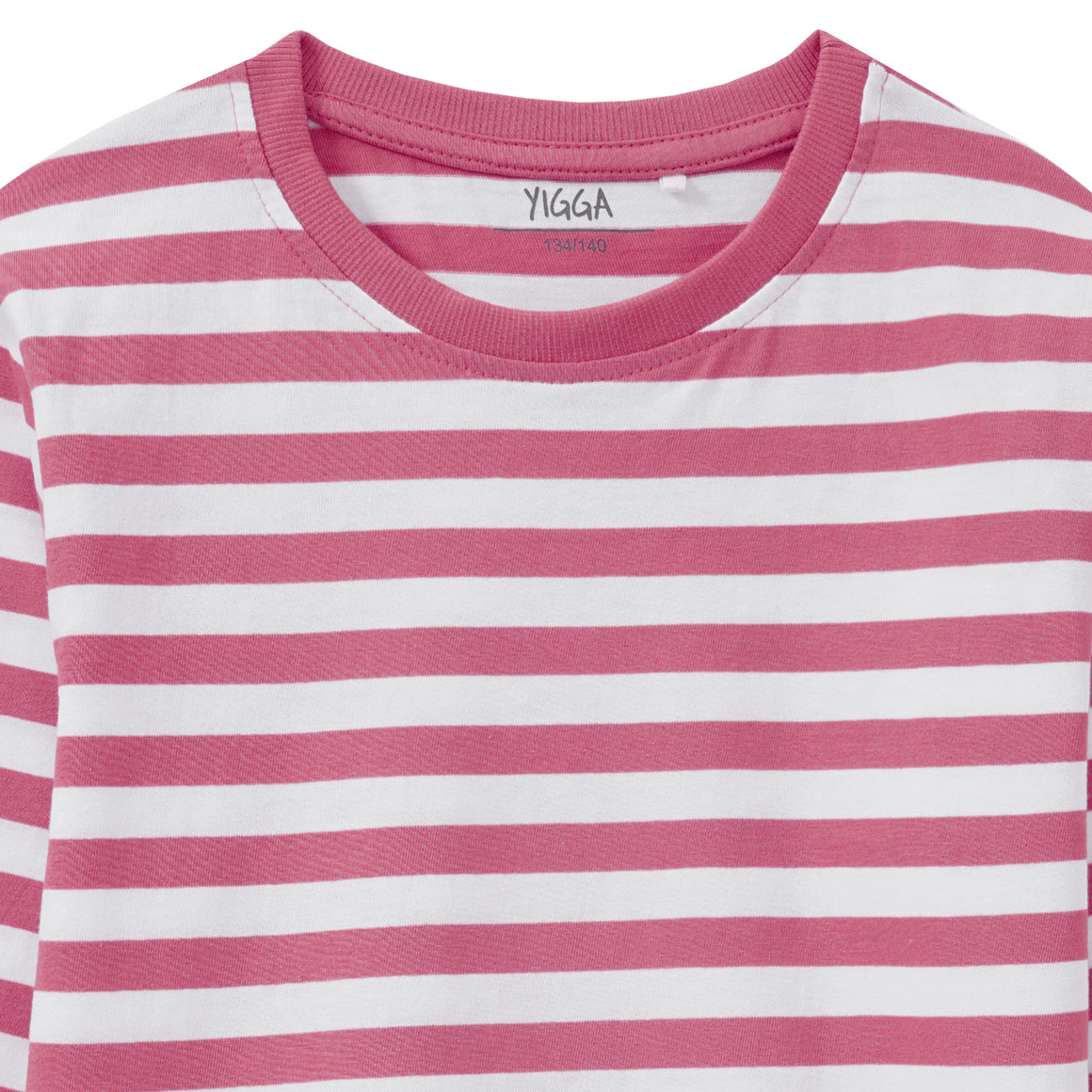 Mädchen Langarmshirt im Ringel-Look