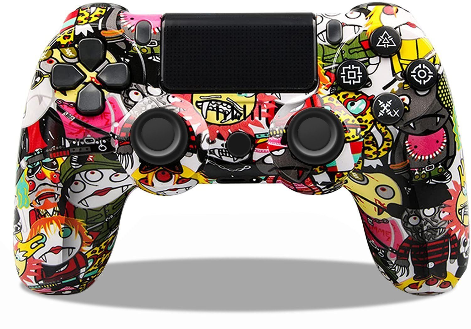 Tadow Wireless Gamepad, Controller, für PS4, Bluetooth PlayStation 4-Controller