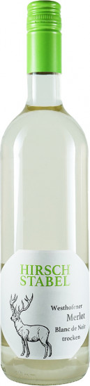 2022 Merlot Blanc de Noir trocken - Weingut Hirsch-Stabel