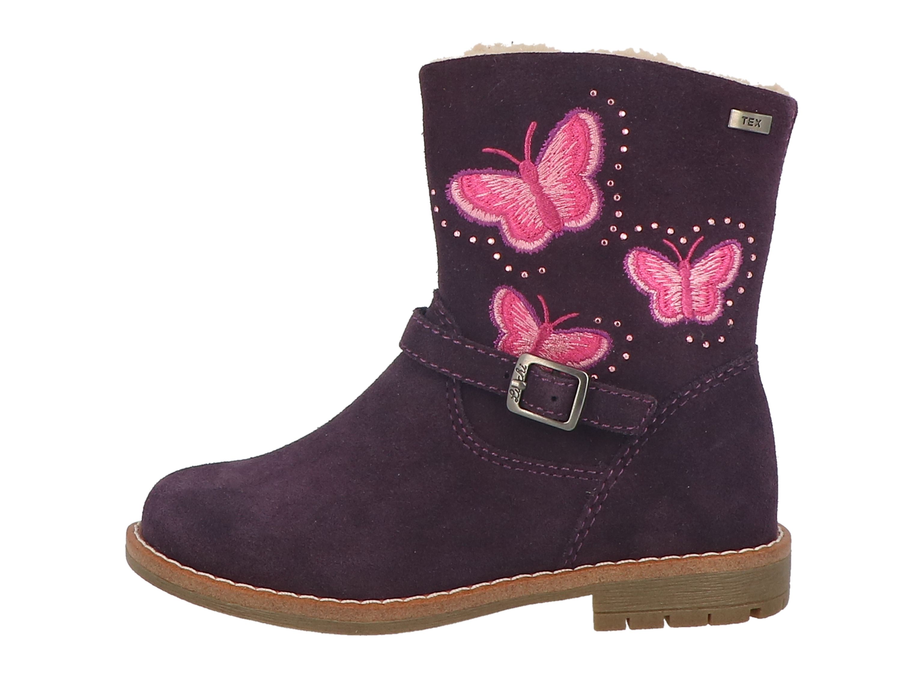 Lurchi Stiefelette Fara-TEX - blackberry