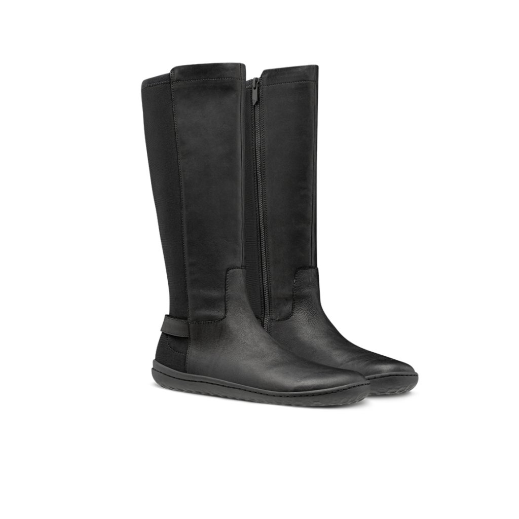 Vivobarefoot Ryder II L Obsidian Barfuß-Stiefel