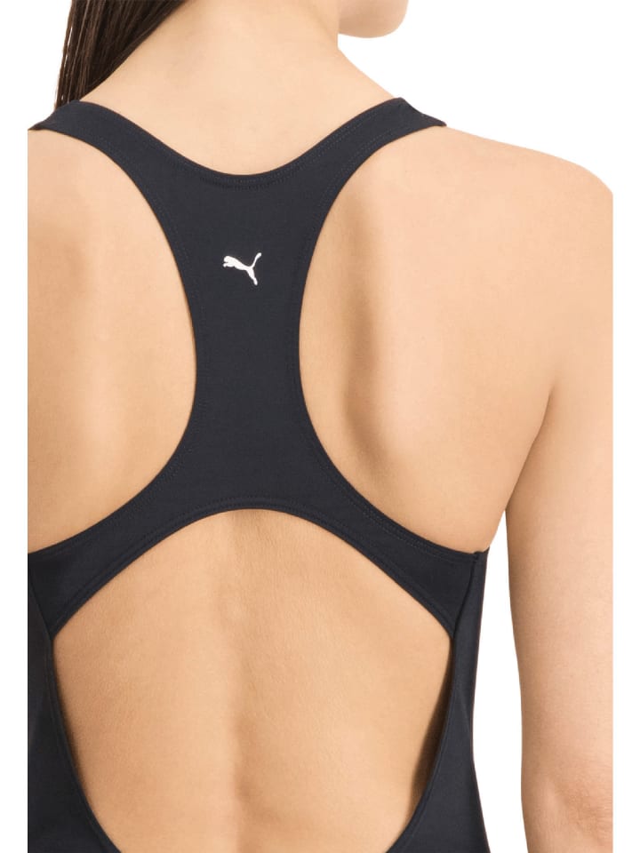 Puma BadeanzugSWIM WOMEN RACERBACK SWIMSUIT inSchwarz günstig kaufen