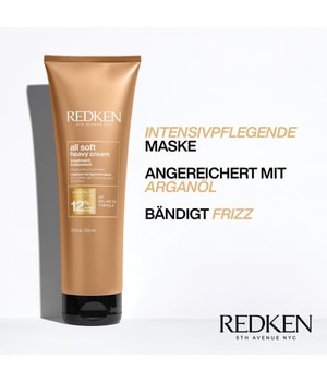 Redken All Soft Heavy Cream Haarmaske-250 ml