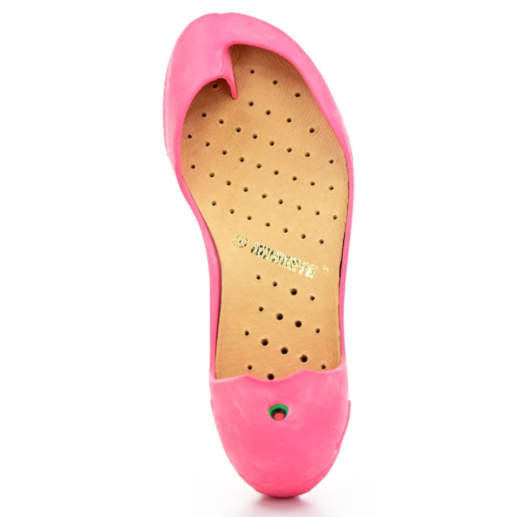 Iguaneye Freshoes Hot Pink/ochre Ballerinas