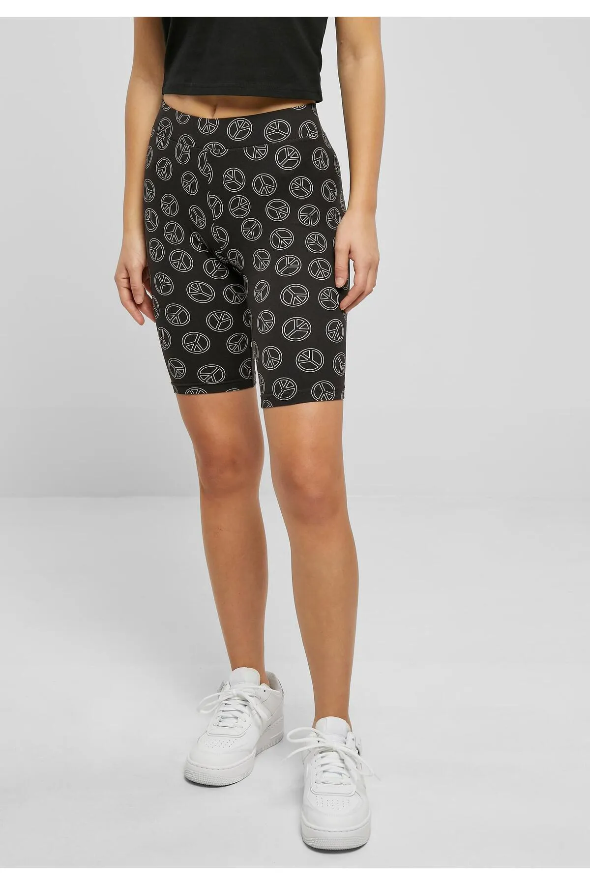 Urban Classics  Damen Ladies Soft AOP Cycle Shorts