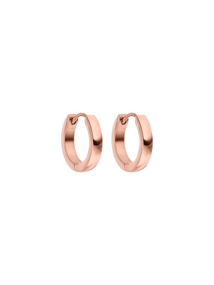 PURELEI Creolen Smooth in Rosegold günstig kaufen onesize