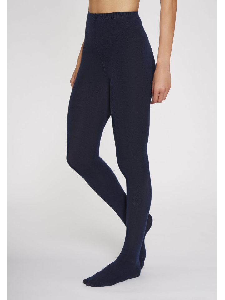 LAVANA basic Strickstrumpfhose in 1x marine günstig kaufen