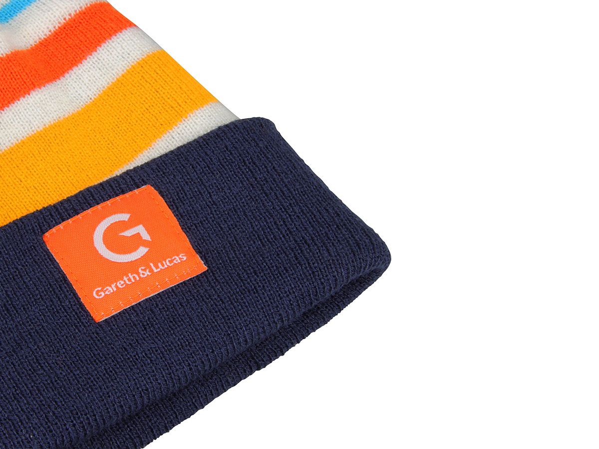 Gareth & Lucas Nine Blue Beanie