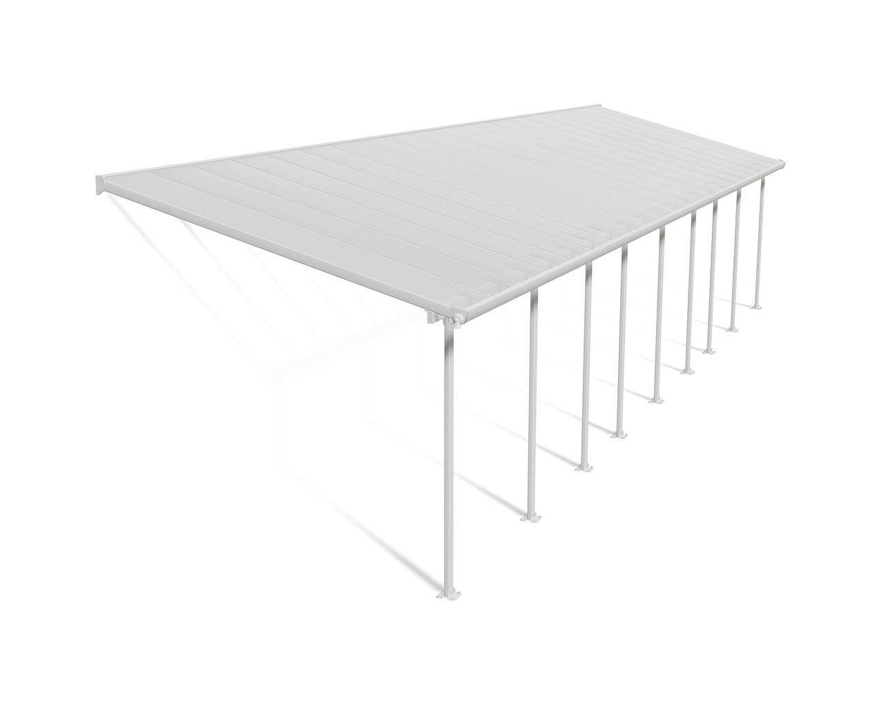 Canopia by Palram Terrassendach Feria 1276x294cm Weiss
