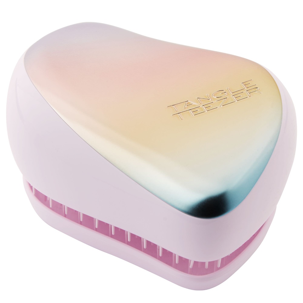 Tangle teezer Tangle Teezer Compact Styler Pearlescent Matte Chrome Brosse à cheveux compact