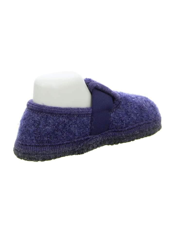 HAFLINGER Hausschuhe in Blau günstig kaufen