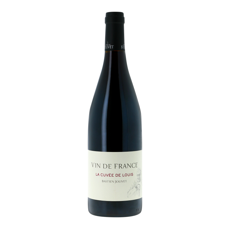 La Cuvée de Louis rouge Vin de France 2021 - Vin de France - Rhône - Rhône - Domaine Bastien Jolivet (75CL.)