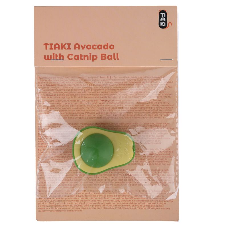 TIAKI Avocado mit Katzenminze-Ball zu TOP-Preisen