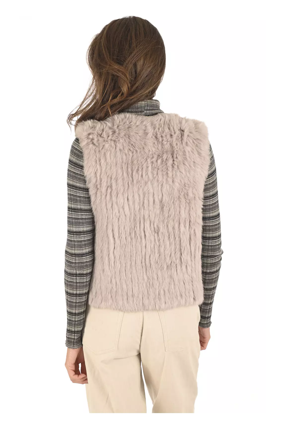 La Canadienne Autres Gilets Femme couleur beige