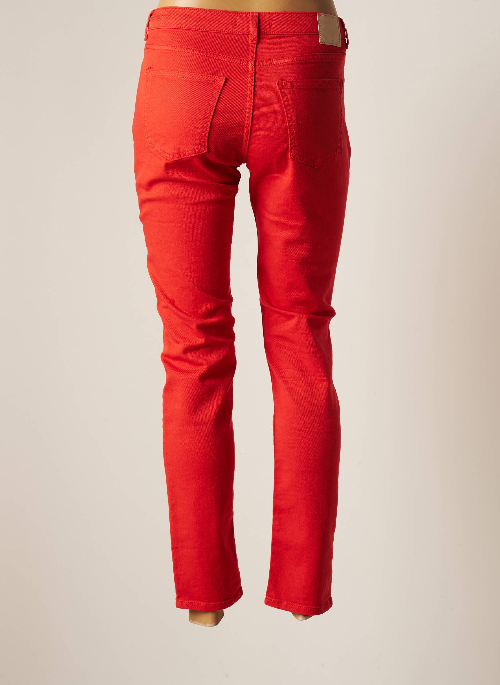 Esprit Jeans Coupe Slim Femme couleur orange