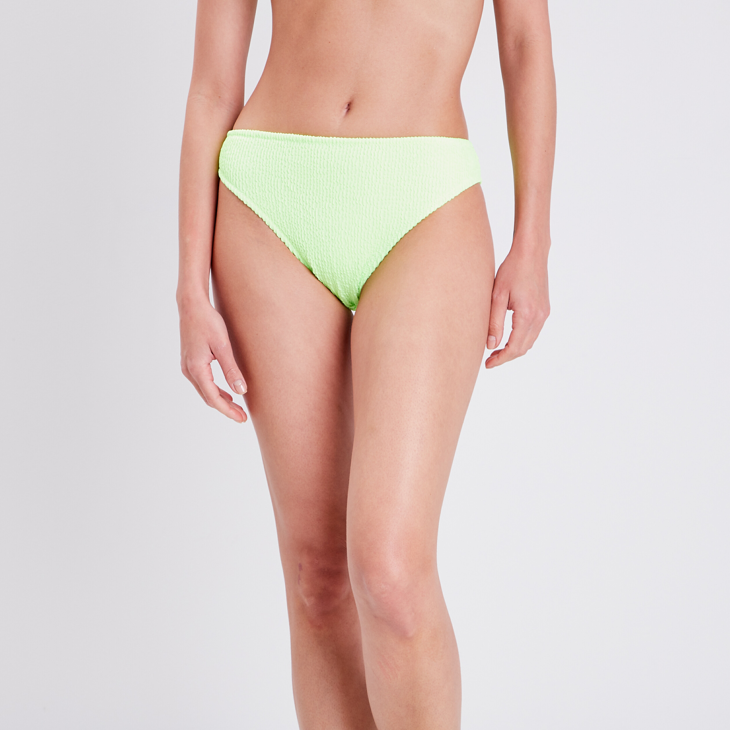 Bas de maillot de bain vert fluo femme | La Halle