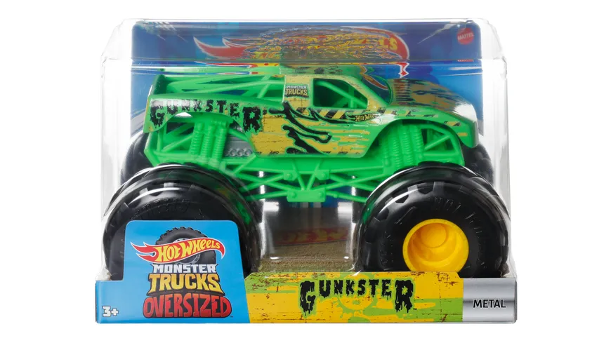 Hot Wheels Monster Trucks-Fahrzeuge im Maßstab 1:24, 1 Stück, sortiert
