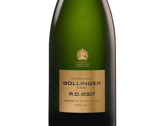 Champagne Bollinger R.d. 2007 Sous étui