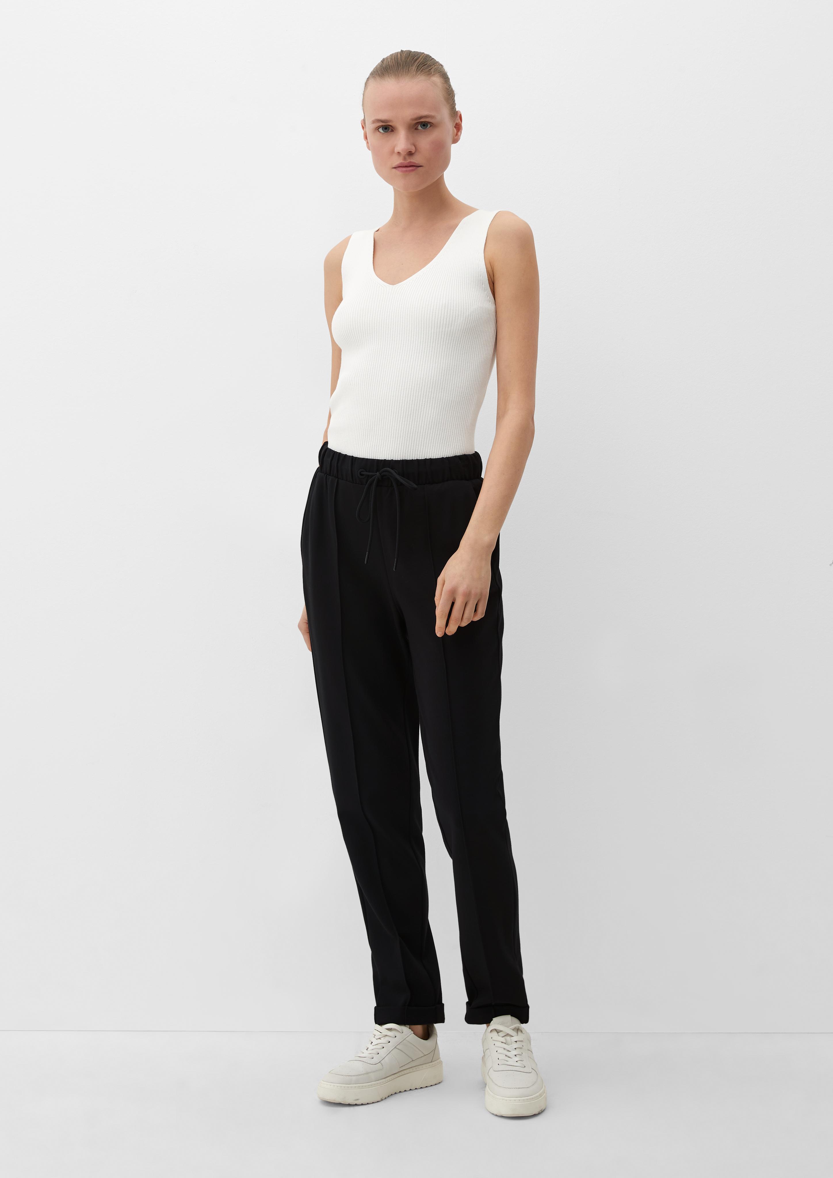 Relaxed: Joggpants aus Interlockjersey  2127917-9999