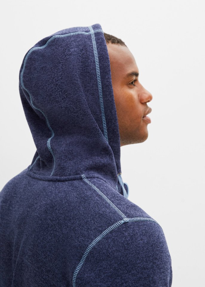 Strickfleece-Jacke