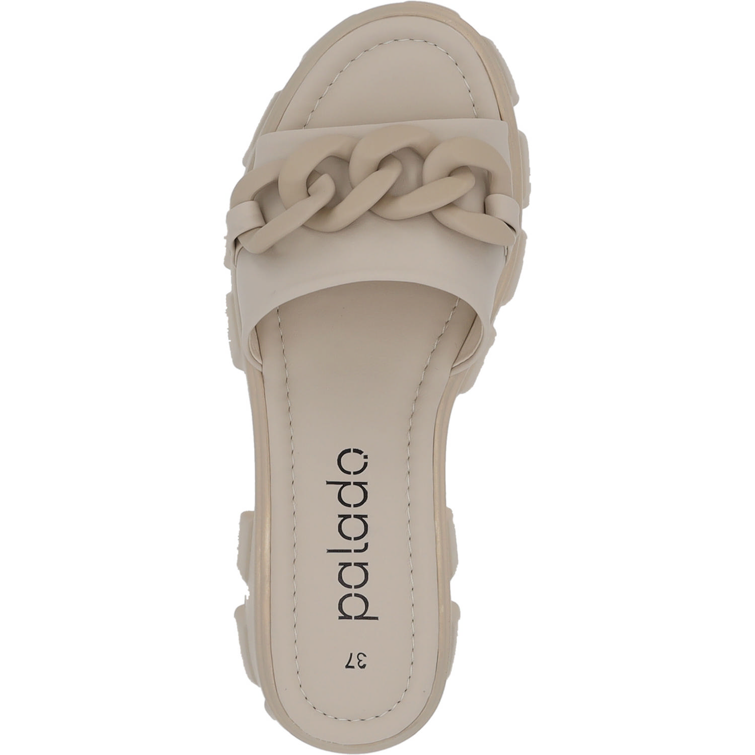 Palado Graqi, Plateau-Sandaletten, Damen, Beige